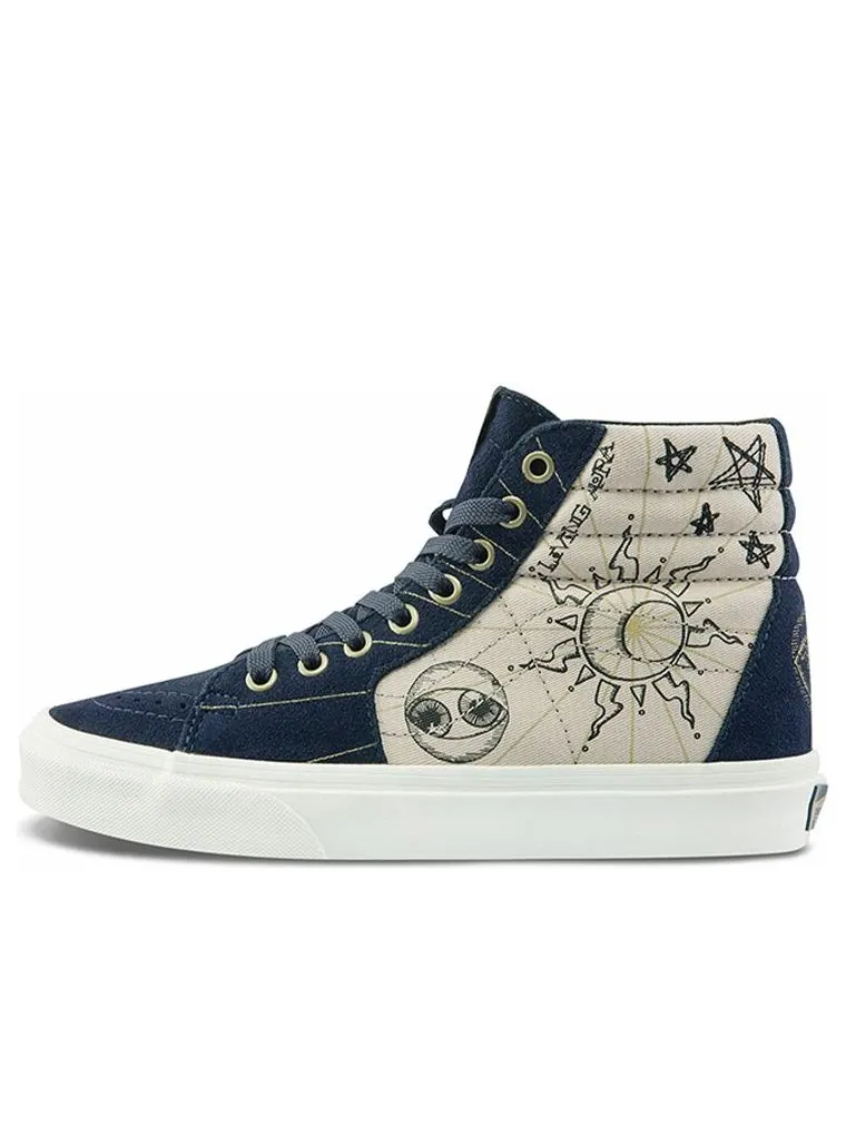Кеды Vans Unisex SK8-HI Sneakers Blue — изображение 1 из 4, синий