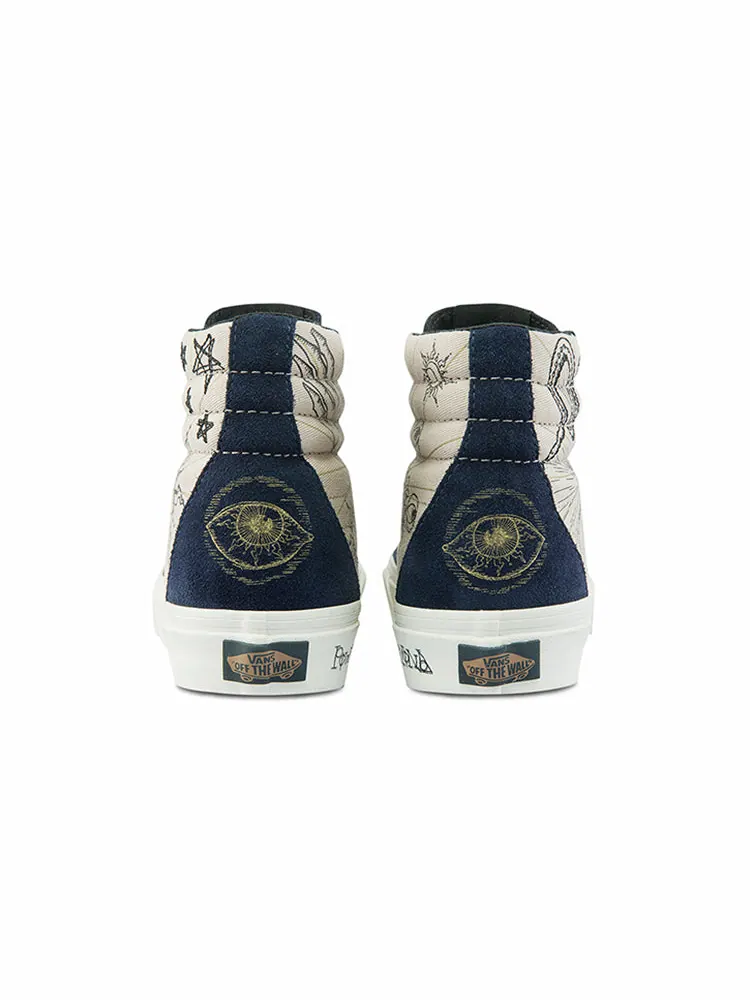 Кеды Vans Unisex SK8-HI Sneakers Blue — изображение 4 из 4, синий