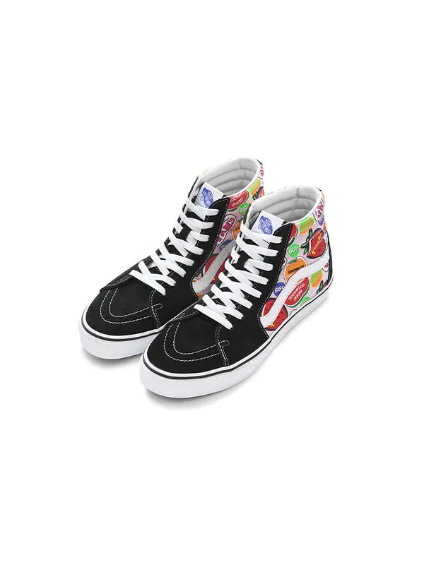 Кроссовки sk8-hi blackwhite strawberry multi-color Vans — изображение 2 из 4, мульти