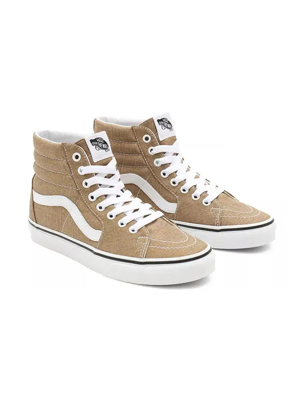 Кроссовки sk8-hi sneakers brown Vans — изображение 3 из 4, коричневый