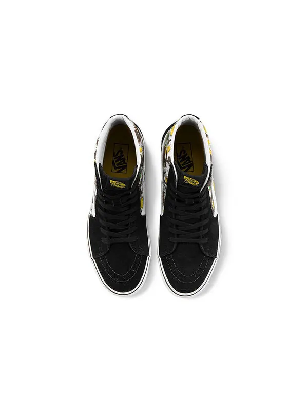 Кроссовки sk8-hi high-top sneakers black Vans — изображение 3 из 4, черный/мульти