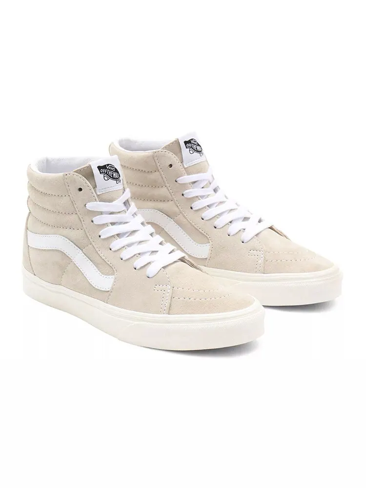 Кеды Vans Unisex SK8-HI High-ToSneakers White Creamy — изображение 3 из 4, бежевый