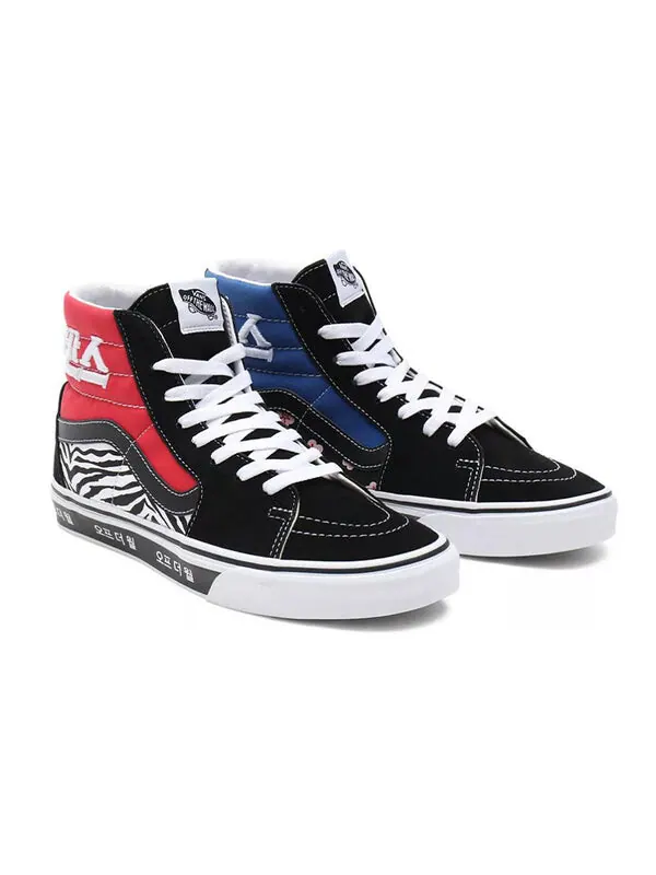 Кроссовки sk8-hi 'korean typography' Vans — изображение 3 из 4, синий