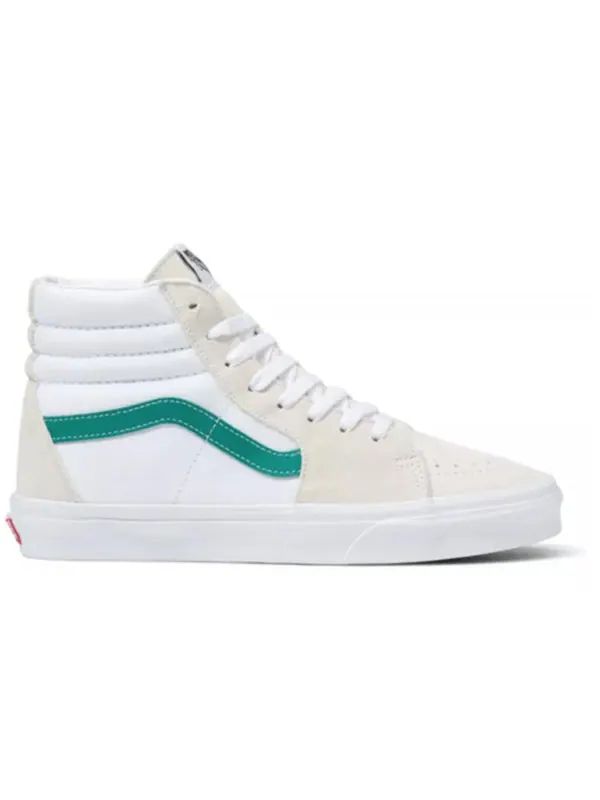 Кроссовки sk8-hi 'classic sport - cadmium green' Vans — изображение 2 из 4, белый
