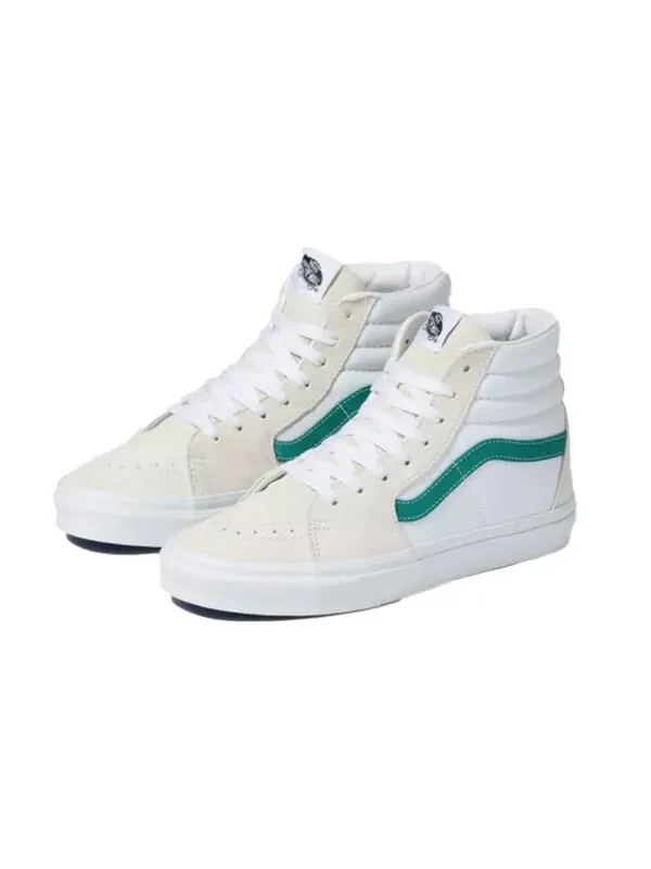 Кроссовки sk8-hi 'classic sport - cadmium green' Vans — изображение 3 из 4, белый