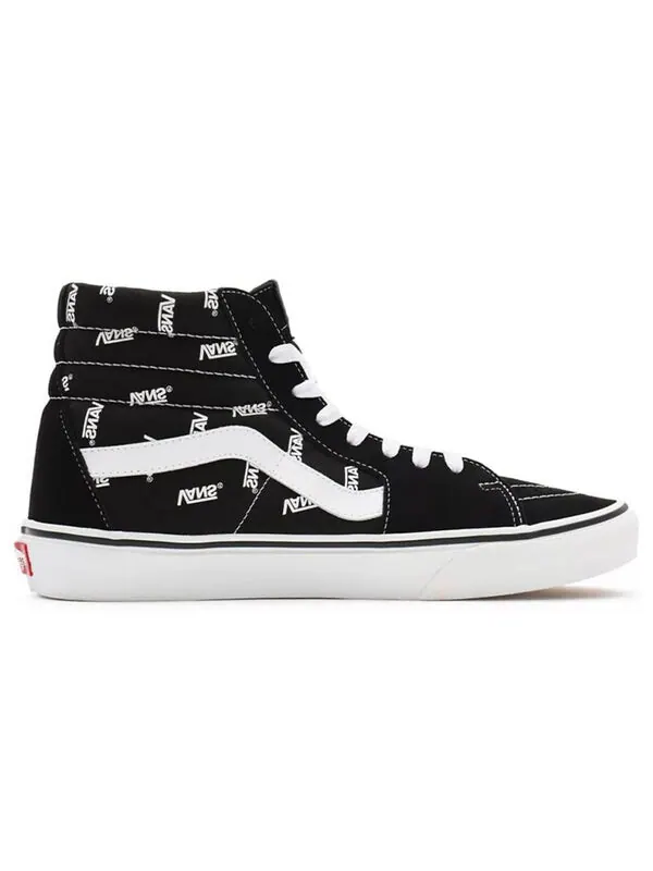 Кроссовки sk8-hi ' allover logo - black' Vans — изображение 2 из 4, черный