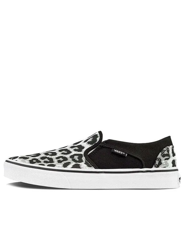 Кроссовки asher sneakers leopard/black Vans — изображение 1 из 4, черный