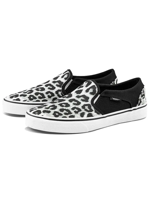 Кроссовки asher sneakers leopard/black Vans — изображение 2 из 4, черный