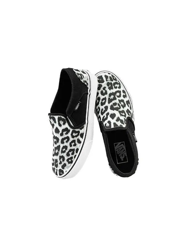 Кроссовки asher sneakers leopard/black Vans — изображение 4 из 4, черный