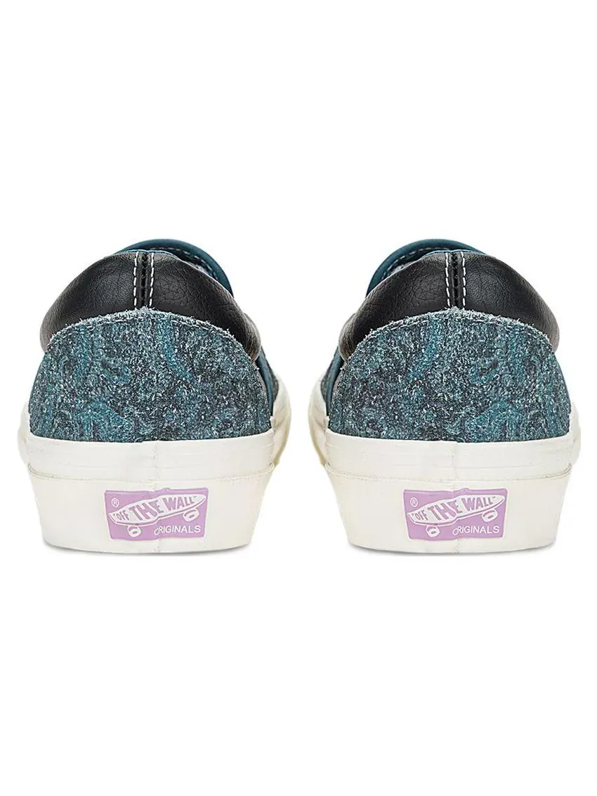 Кроссовки Vans Vault OG Classic Slip-On LX 'Grannys Rug Stargazer Navy' — изображение 4 из 4, синий