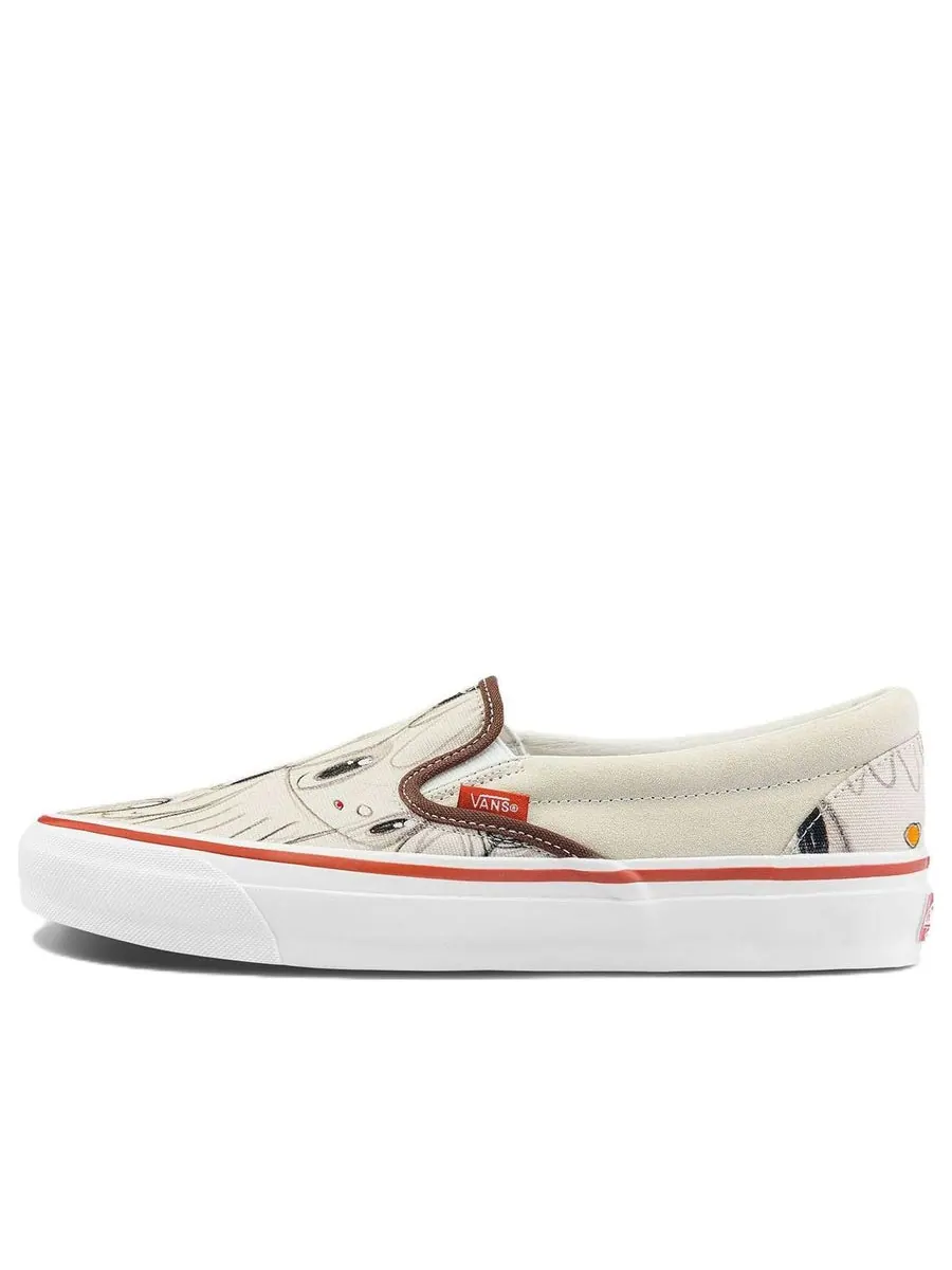 Кеды Vans Javier Calleja x OG Classic Slip-On LX 'Turtledove' — изображение 1 из 5, белый