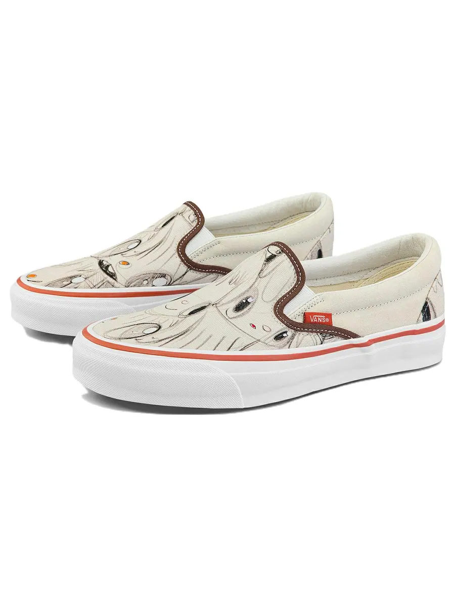 Кеды Vans Javier Calleja x OG Classic Slip-On LX 'Turtledove' — изображение 2 из 5, белый