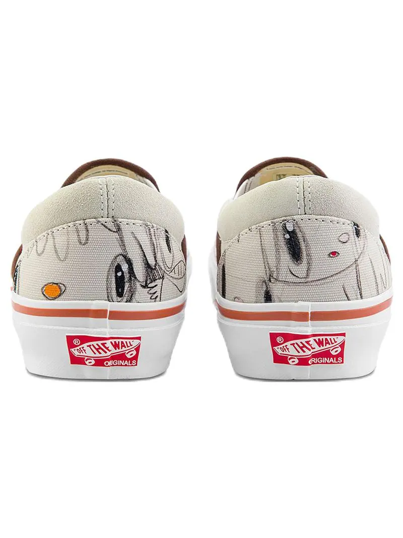 Кеды Vans Javier Calleja x OG Classic Slip-On LX 'Turtledove' — изображение 5 из 5, белый