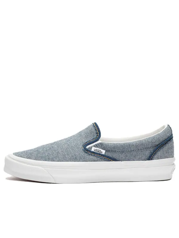 Кроссовки vault og classic slip-on lx 'inside out denim' Vans — изображение 1 из 4, синий