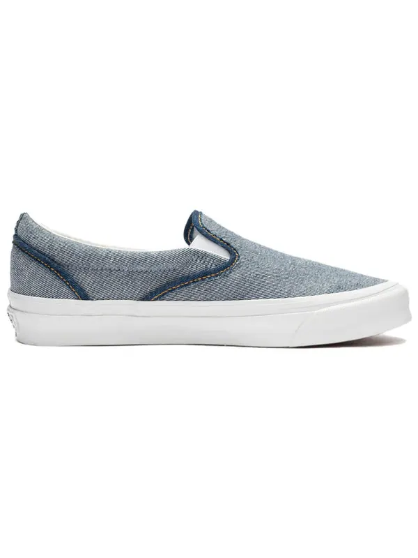 Кроссовки vault og classic slip-on lx 'inside out denim' Vans — изображение 2 из 4, синий