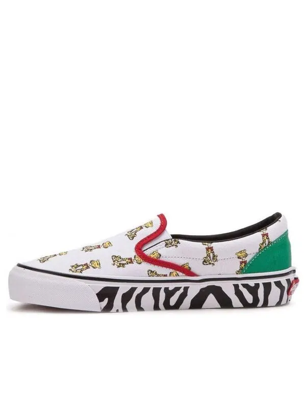 Кроссовки x aries og classic slipon white Vans — изображение 1 из 4, белый