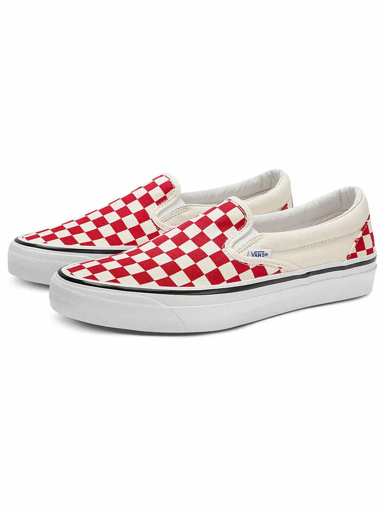 Кеды Vans OG Slip-On 'Red White' — изображение 2 из 5, красный