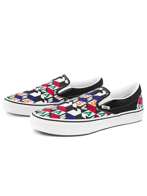 Кроссовки slip-on shoes multi-color Vans — изображение 2 из 4, мульти