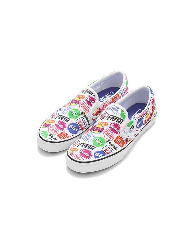 Кроссовки slip-on sneakers multi-color Vans — изображение 2 из 4, мульти