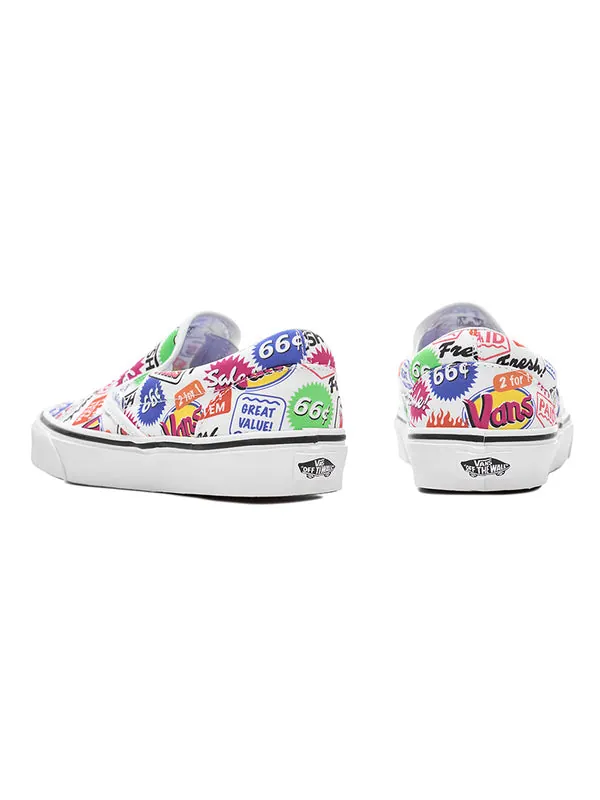 Кроссовки slip-on sneakers multi-color Vans — изображение 3 из 4, мульти