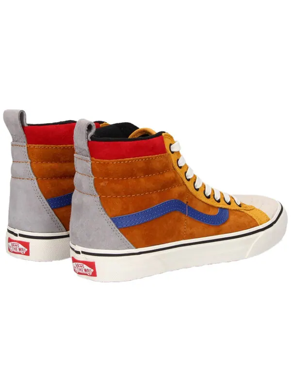 Кроссовки sk8-hi mte 'sudan brown mazarine blue' Vans — изображение 2 из 4, коричневый/синий/серый