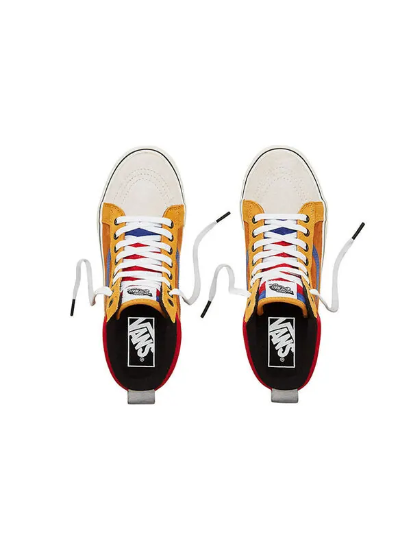 Кроссовки sk8-hi mte 'sudan brown mazarine blue' Vans — изображение 3 из 4, коричневый/синий/серый