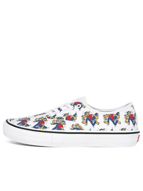 Кроссовки skate wolf authentic pro 'white blue' Vans — изображение 1 из 4, белый/синий