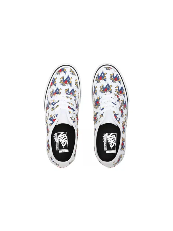 Кроссовки skate wolf authentic pro 'white blue' Vans — изображение 4 из 4, белый/синий