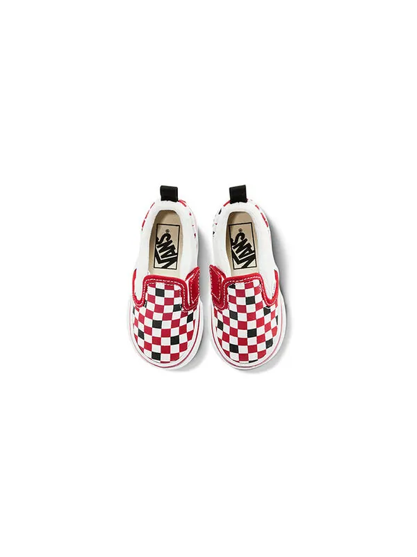 Кроссовки classic slip-on v 'checkerboard - i heart' Vans — изображение 3 из 4, красный
