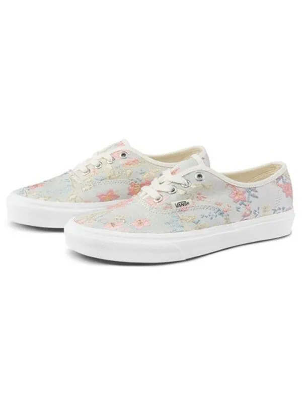 Кроссовки authentic skate shoes 'flower' Vans — изображение 2 из 4, мульти