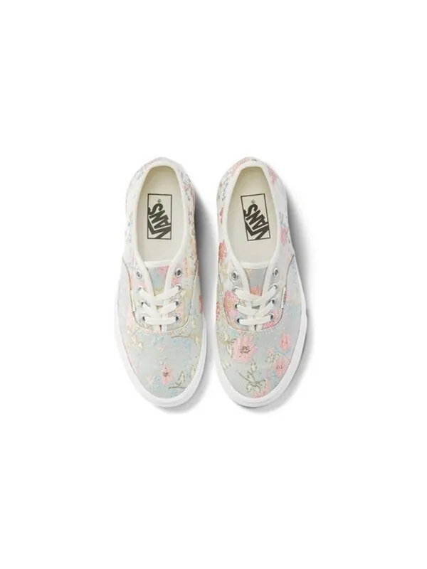 Кроссовки authentic skate shoes 'flower' Vans — изображение 3 из 4, мульти