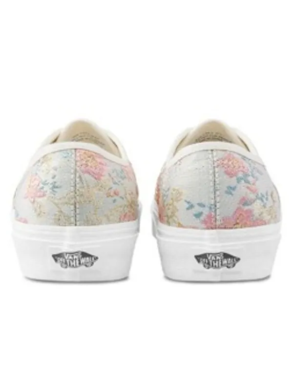 Кроссовки authentic skate shoes 'flower' Vans — изображение 4 из 4, мульти