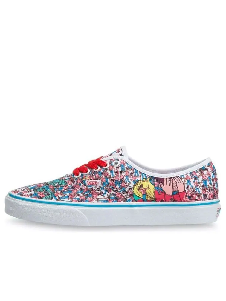 Кеды Vans Where's Waldo? x Authentic 'Land of Waldos' — изображение 1 из 4, красный