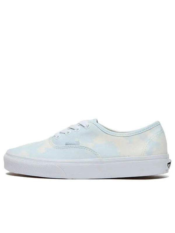 Кроссовки authentic 'bleach wash' Vans — изображение 1 из 4, синий/белый