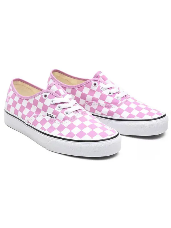 Кроссовки authentic 'checkerboard - orchid' Vans — изображение 3 из 4, розовый