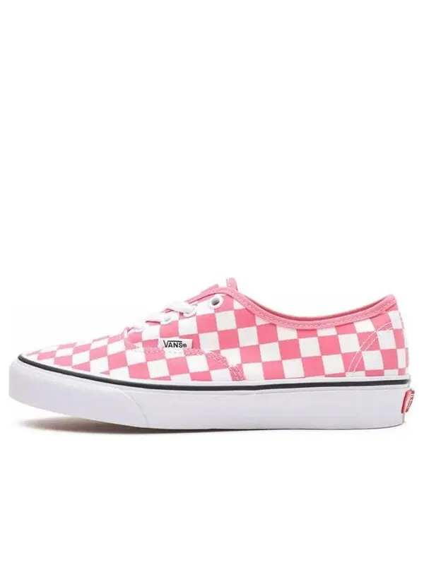 Кроссовки checkerboard authentic checkboard pink/white Vans — изображение 1 из 4, розовый/синий
