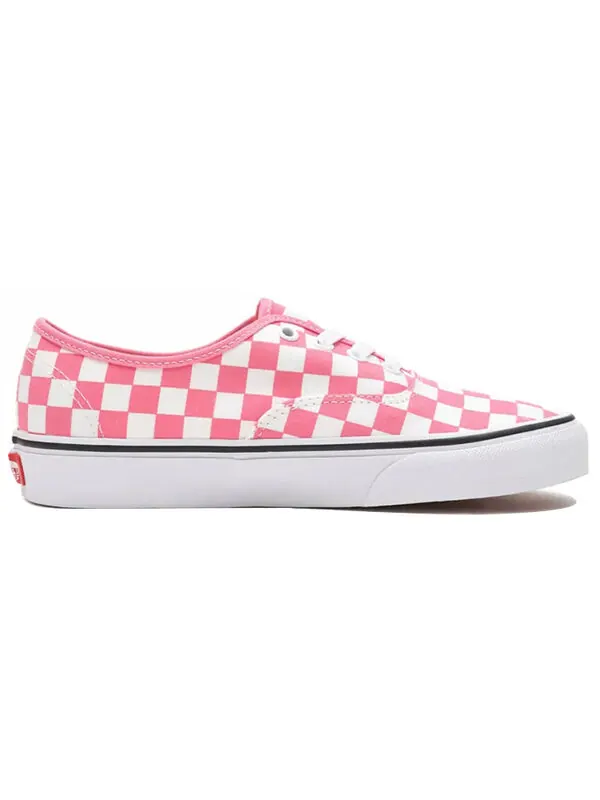 Кроссовки checkerboard authentic checkboard pink/white Vans — изображение 2 из 4, розовый/синий