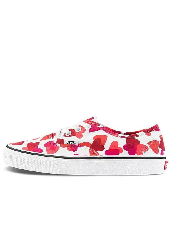 Кроссовки authentic 'valentine hearts' Vans — изображение 1 из 4, красный