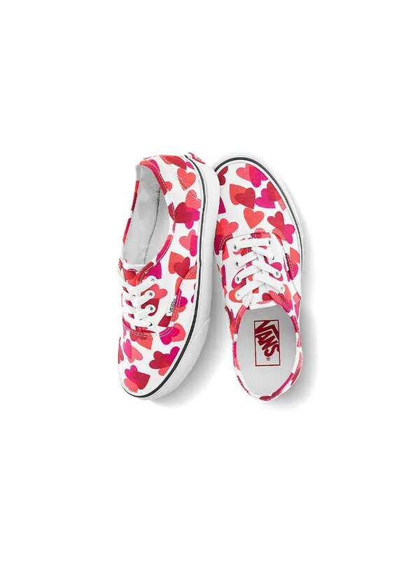 Кроссовки authentic 'valentine hearts' Vans — изображение 4 из 4, красный