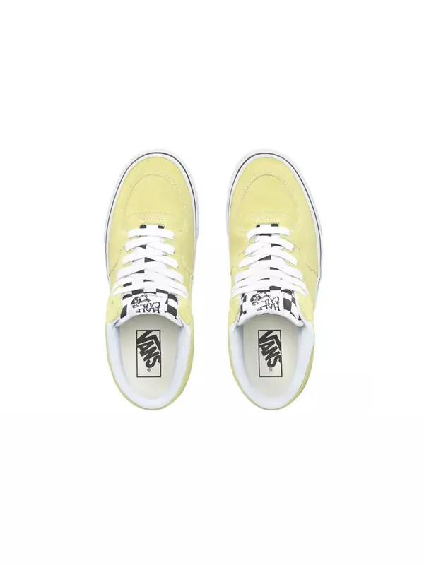 Кроссовки suede half cab 'endive' Vans — изображение 4 из 4, светлый желтый