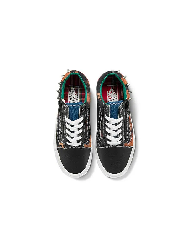 Кроссовки old skool brown/black Vans — изображение 3 из 4, коричневый/черный
