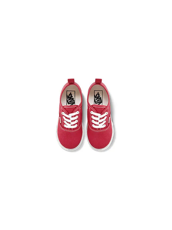 Кроссовки authentic elastic lace 'racing red' Vans — изображение 3 из 4, красный