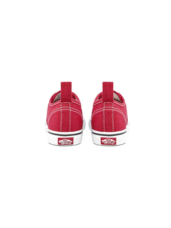 Кроссовки authentic elastic lace 'racing red' Vans — изображение 4 из 4, красный