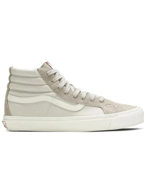 Кроссовки og sk8-hi lx suede 'feather grey' Vans — изображение 2 из 4, серый