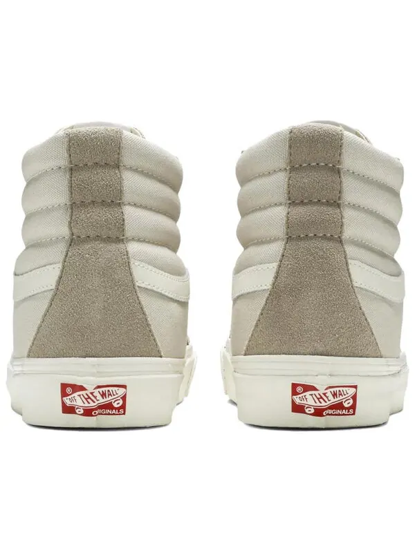 Кроссовки og sk8-hi lx suede 'feather grey' Vans — изображение 3 из 4, серый