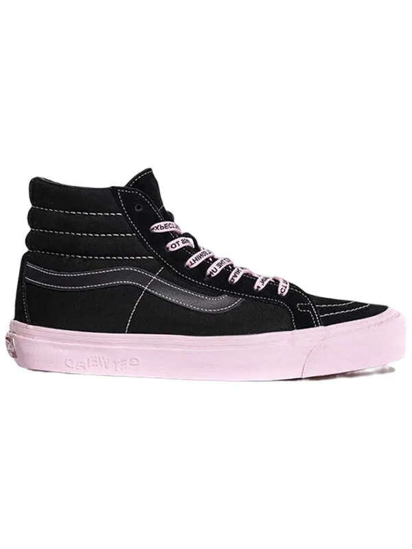 Кроссовки anti social social club x dover street market x sk8-hi 'black' Vans — изображение 2 из 4, черный