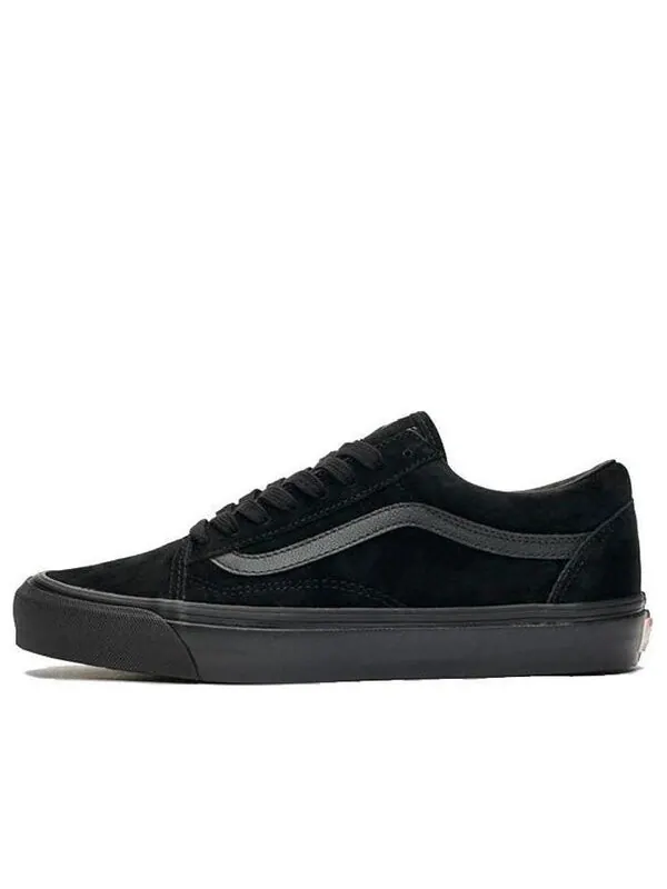 Кроссовки old skool lx leather suede 'black' vn0a36c869e Vans — изображение 1 из 4, черный