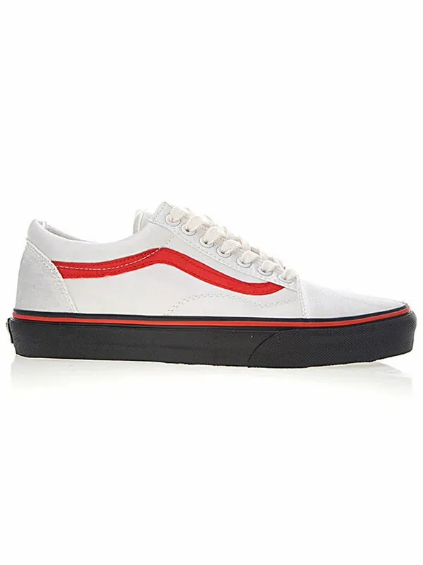 Кроссовки opening ceremony x vault og old skool lx 'satin - marshmallow' Vans — изображение 2 из 4, белый/красный