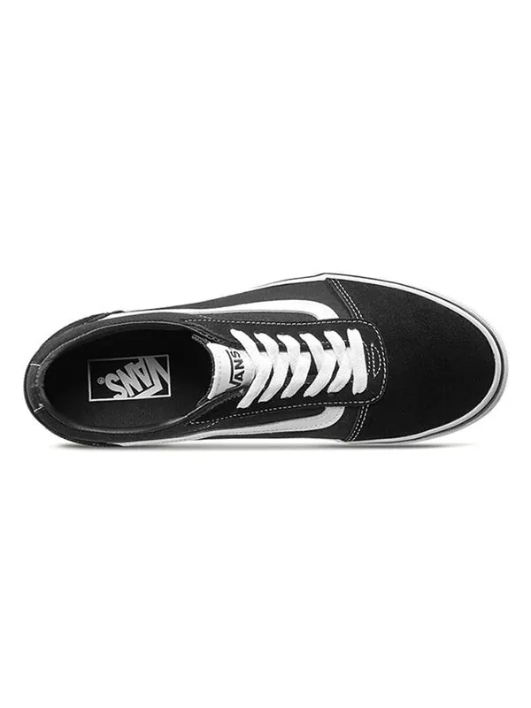 Кроссовки ward suede canvas 'black white' Vans — изображение 4 из 4, черный