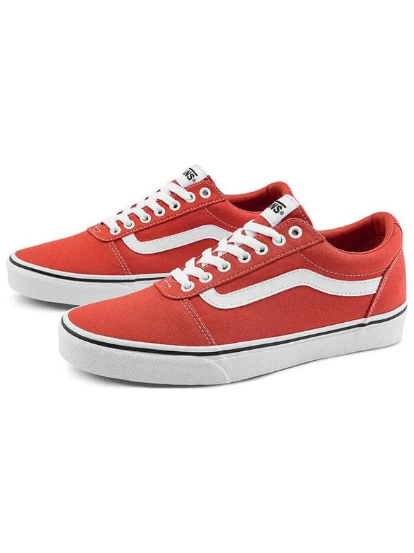 Кроссовки ward 'burnt orange' Vans — изображение 2 из 4, оранжевый/белый